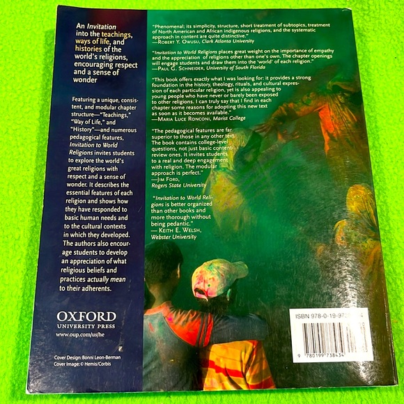 Invitation To World Religions Oxford University Press Softcover Book - Picture 2 of 16